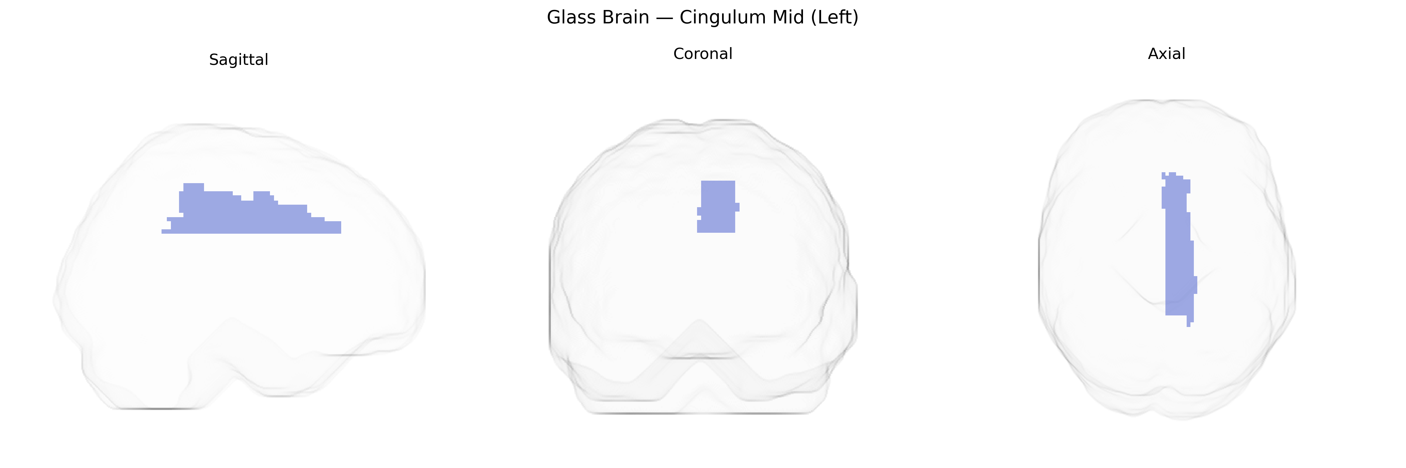 Triplanar Ghost Brain