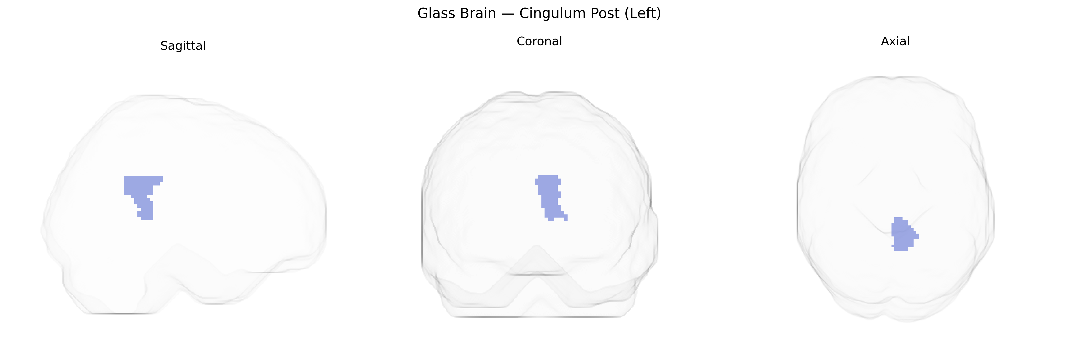 Triplanar Ghost Brain