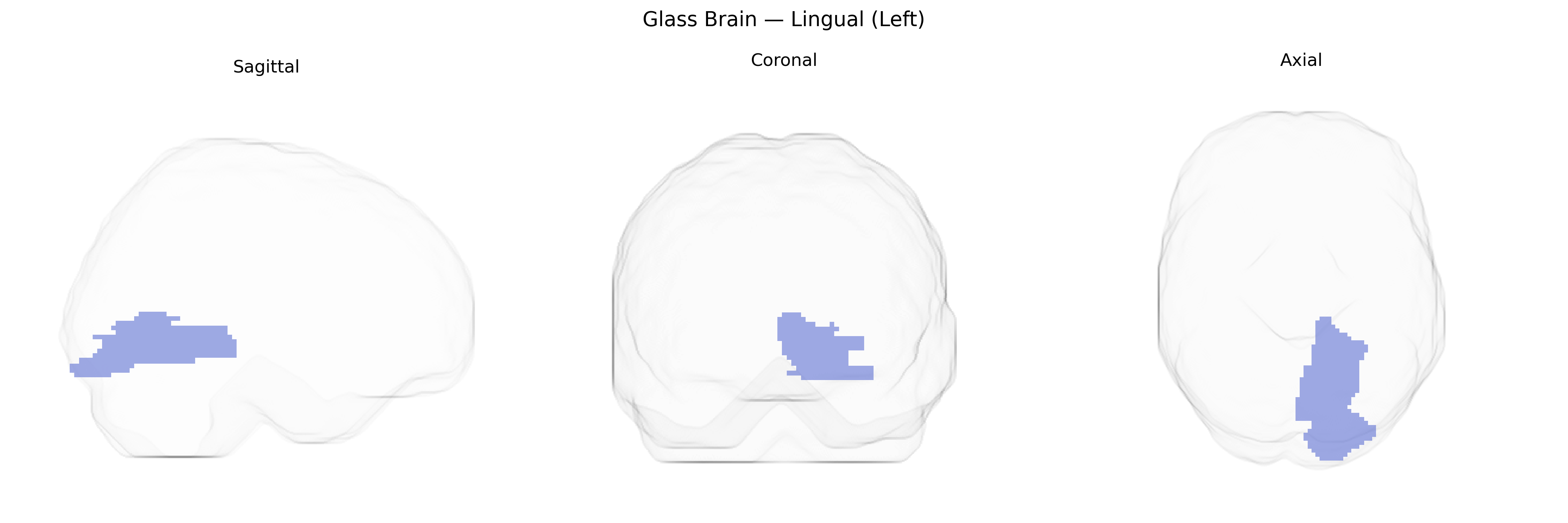 Triplanar Ghost Brain