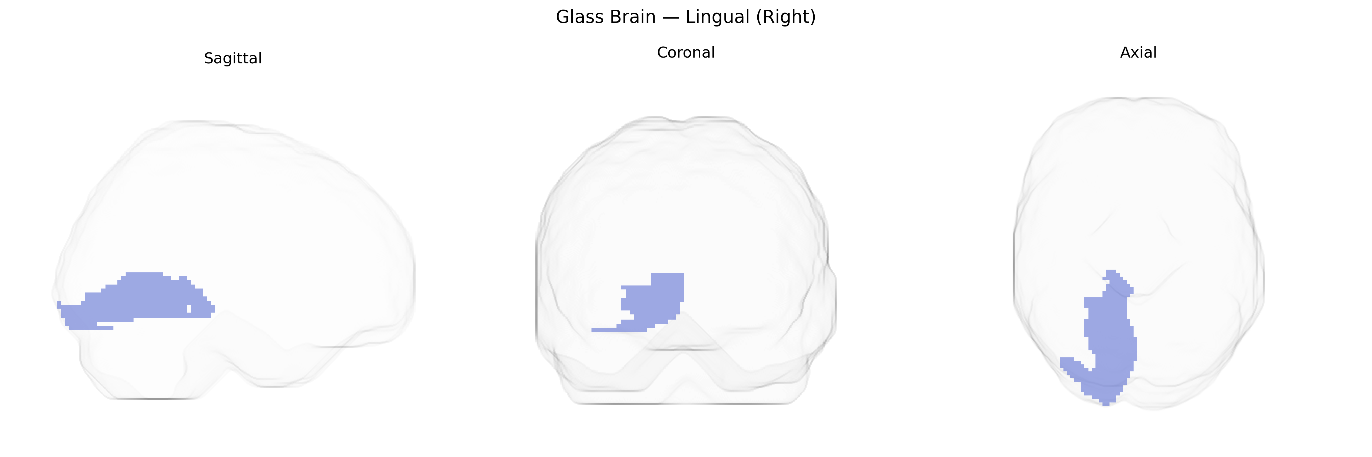 Triplanar Ghost Brain