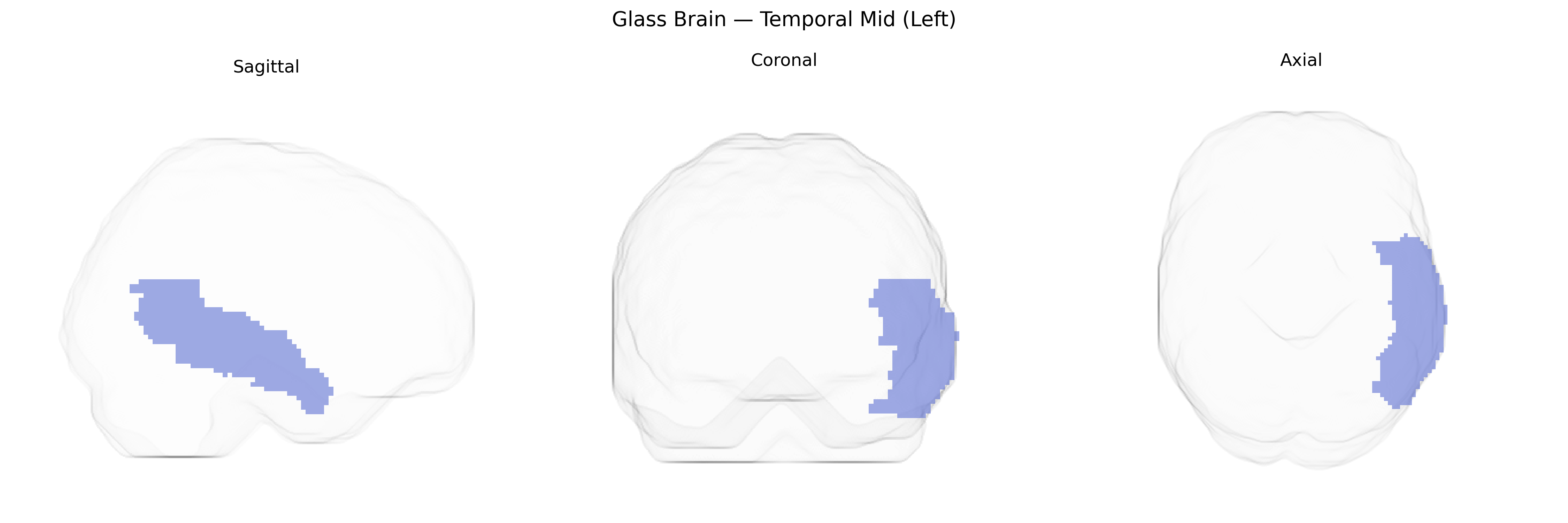 Triplanar Ghost Brain