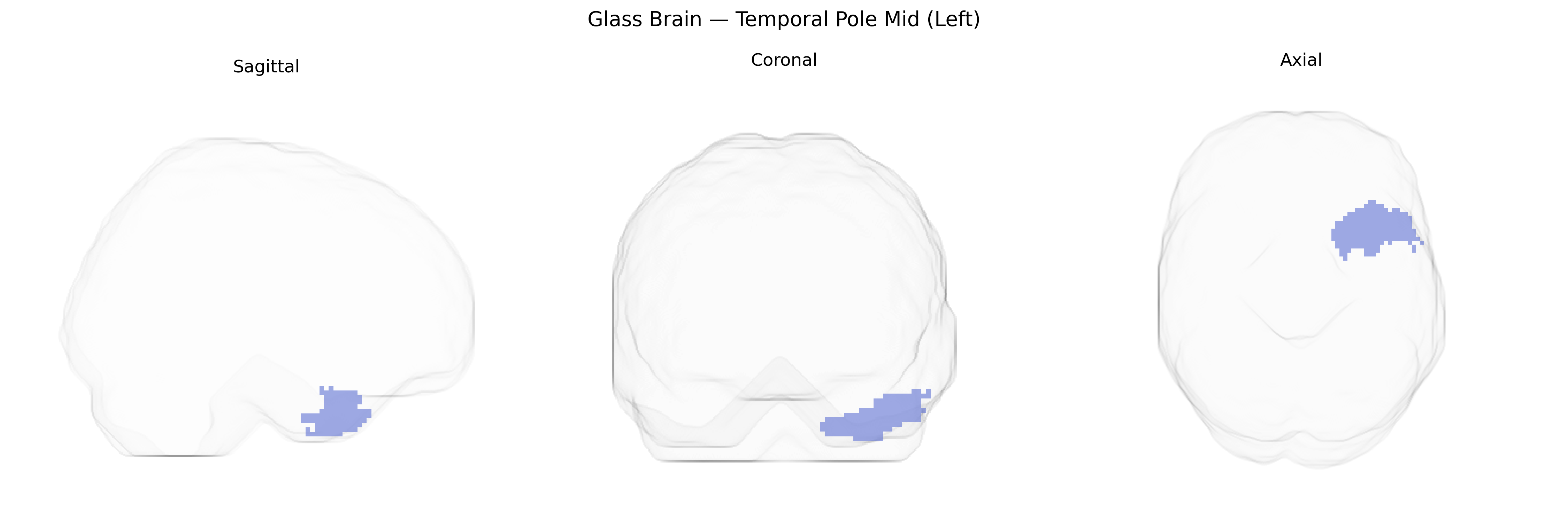 Triplanar Ghost Brain