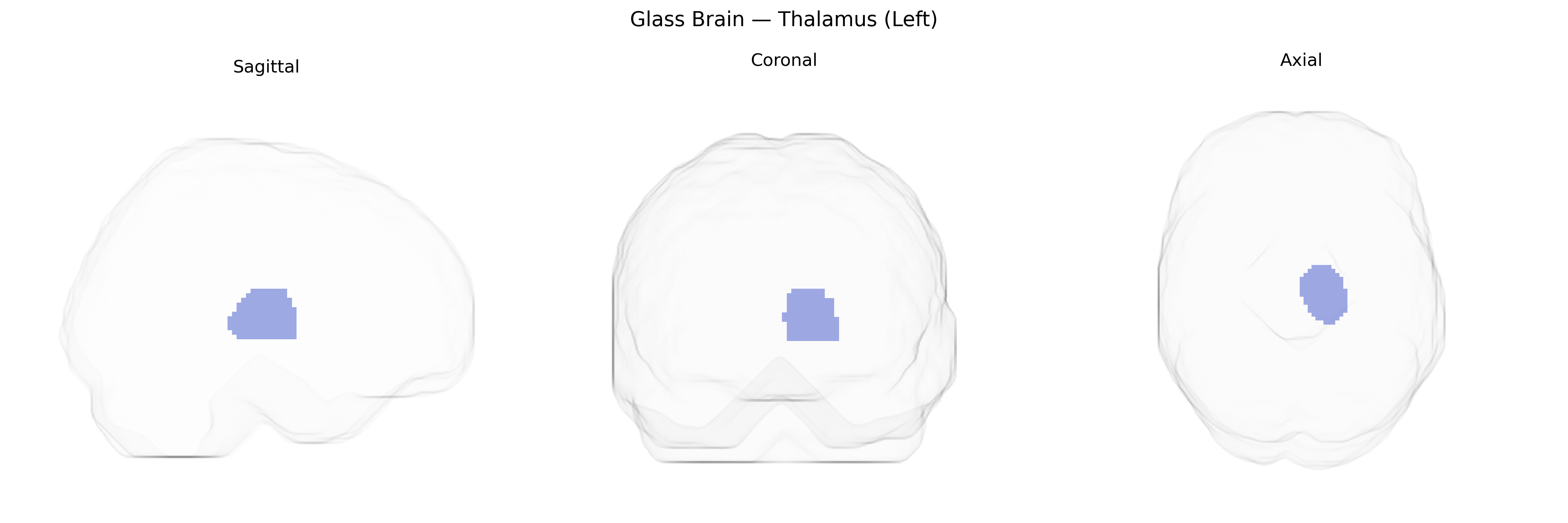 Triplanar Ghost Brain