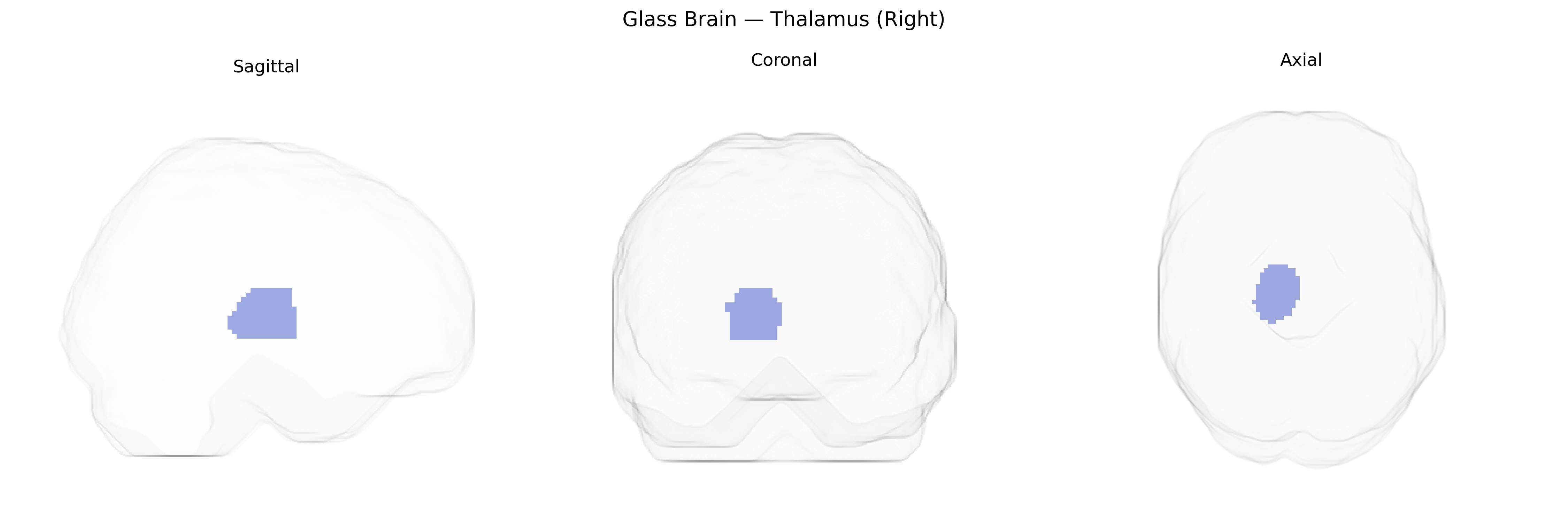 Triplanar Ghost Brain