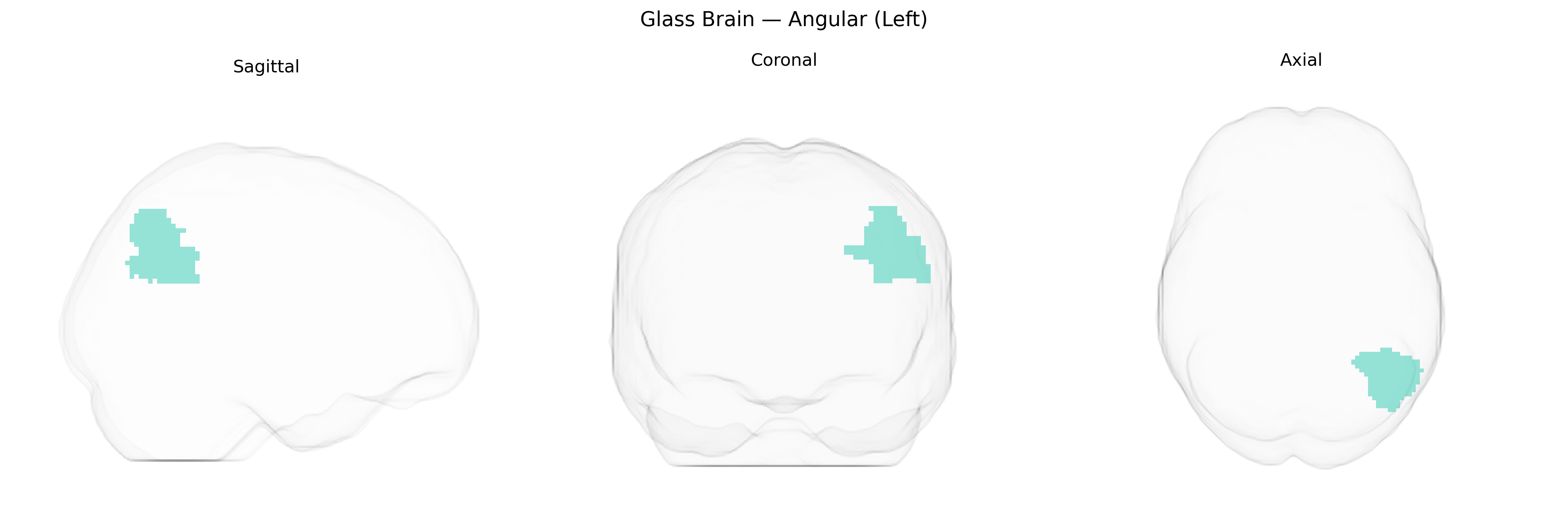 Triplanar Ghost Brain