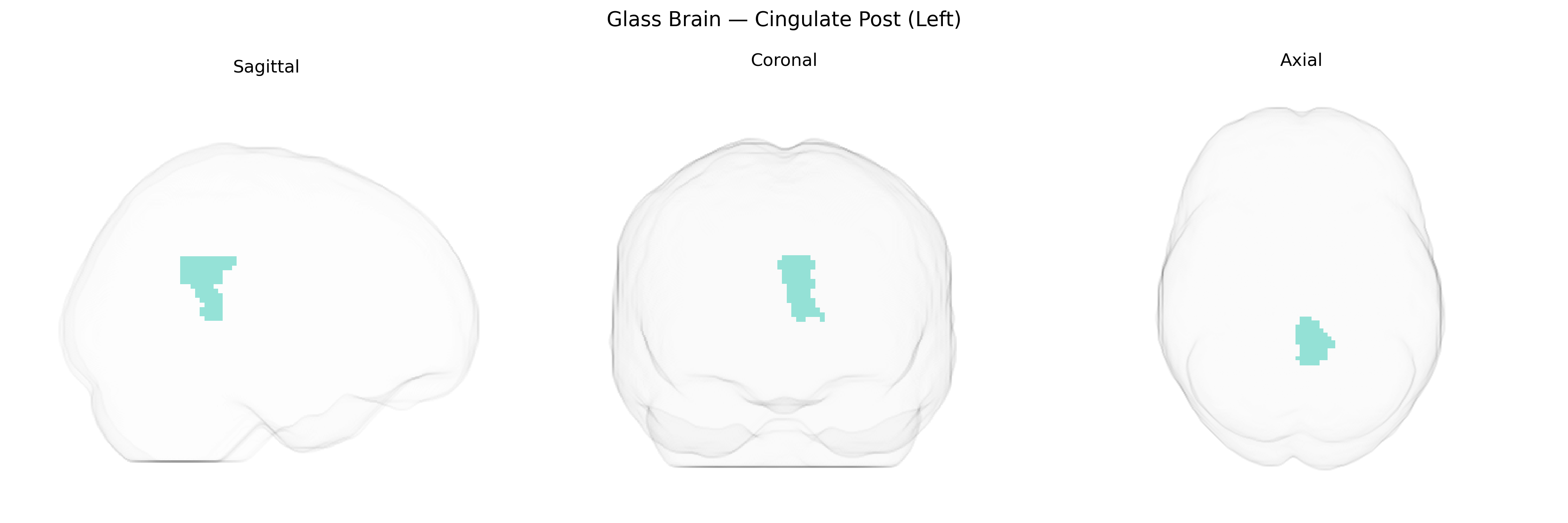 Triplanar Ghost Brain