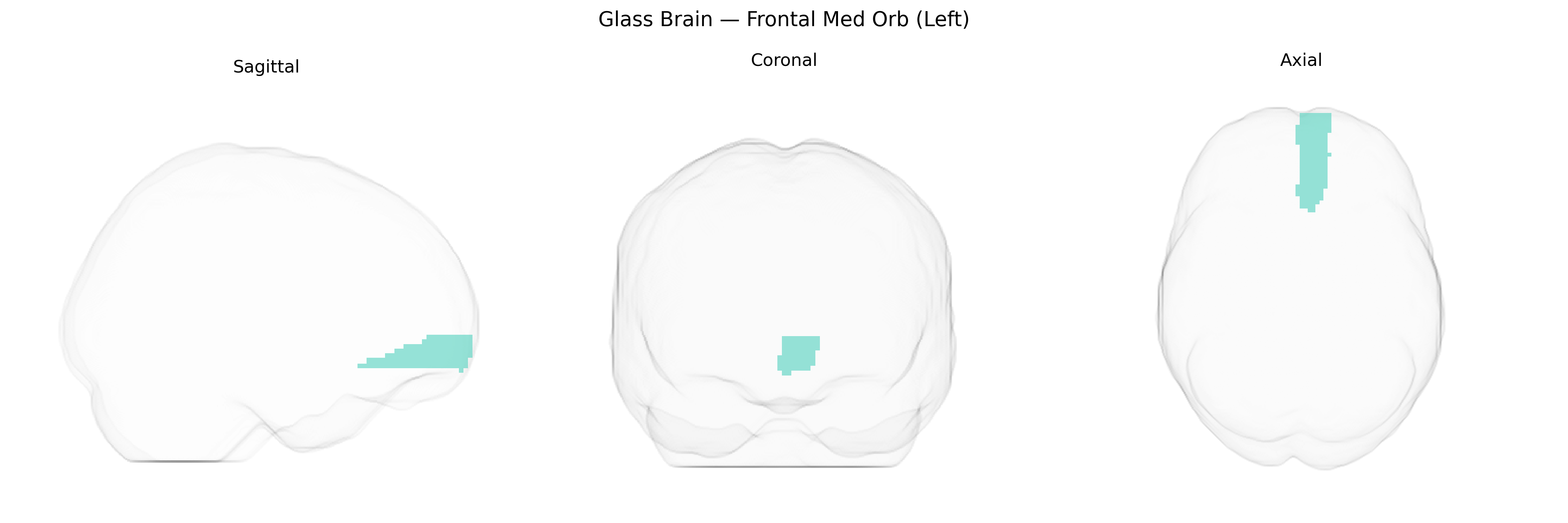 Triplanar Ghost Brain