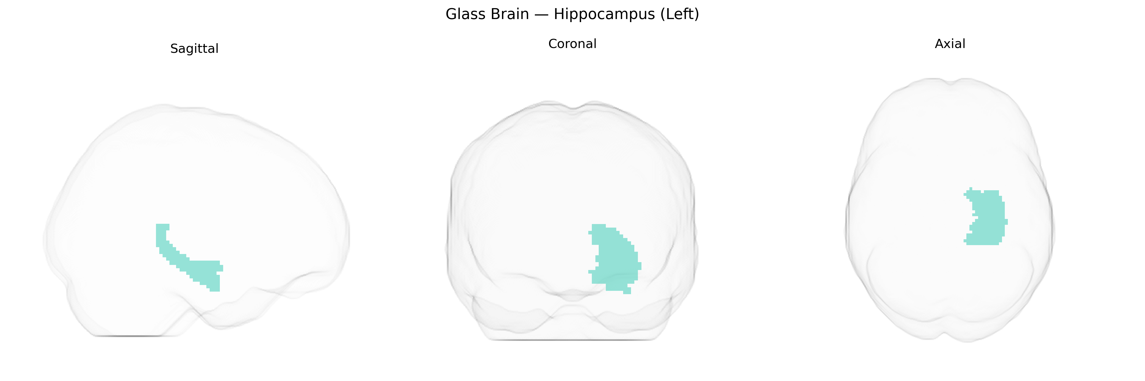 Triplanar Ghost Brain