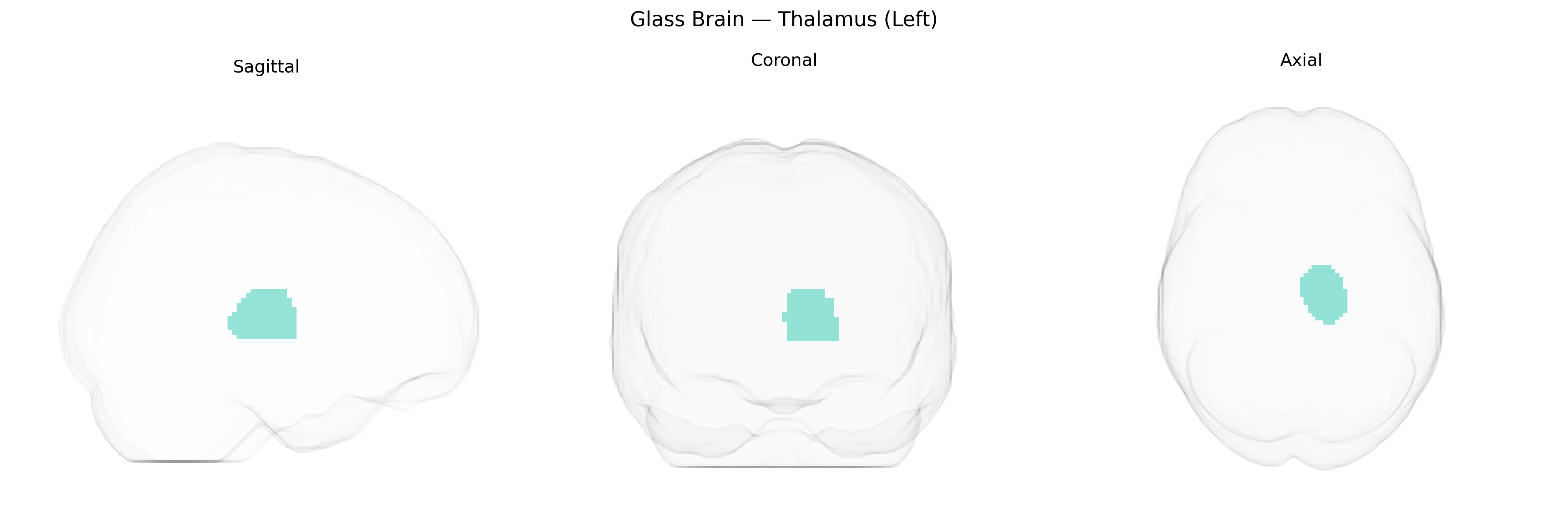 Triplanar Ghost Brain