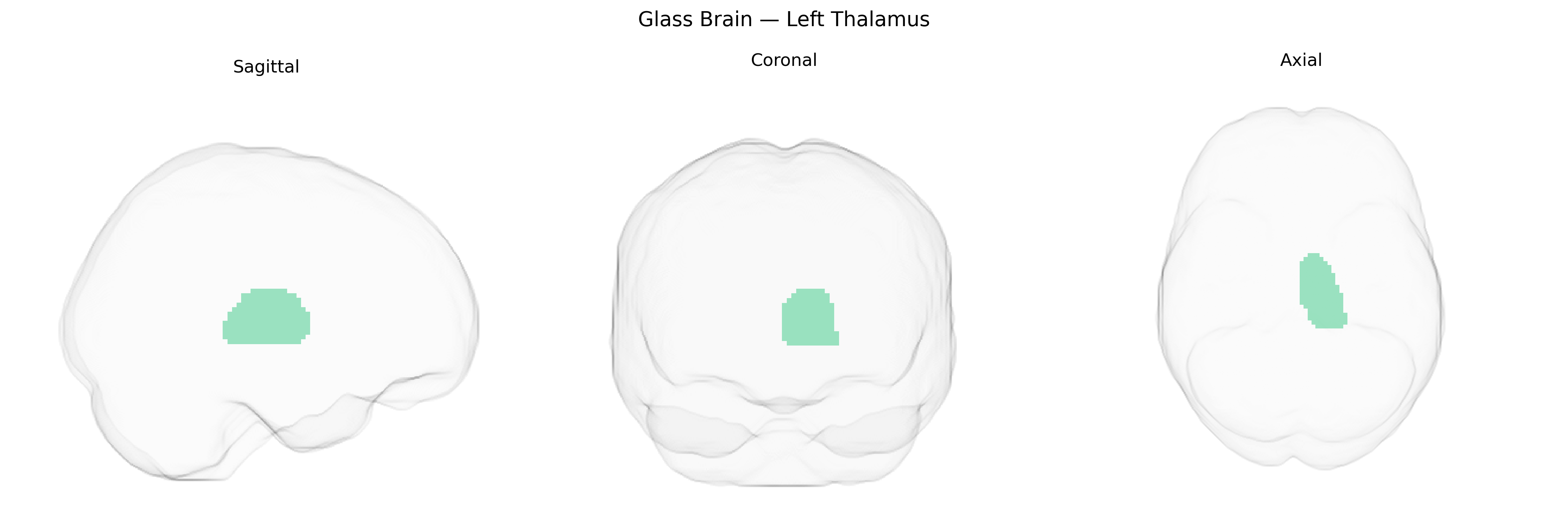 Triplanar Ghost Brain