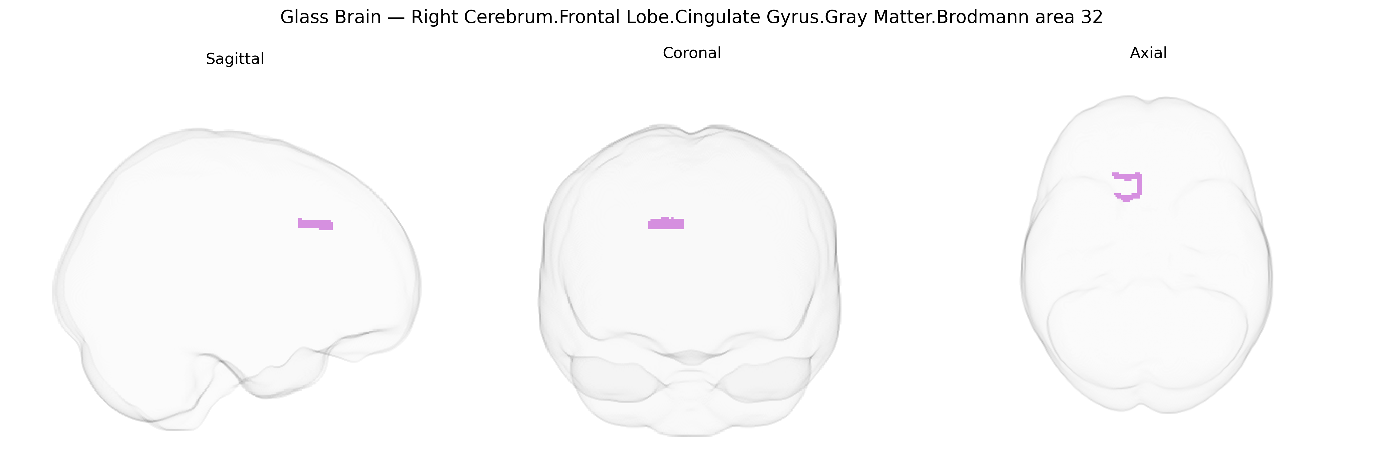 Triplanar Ghost Brain