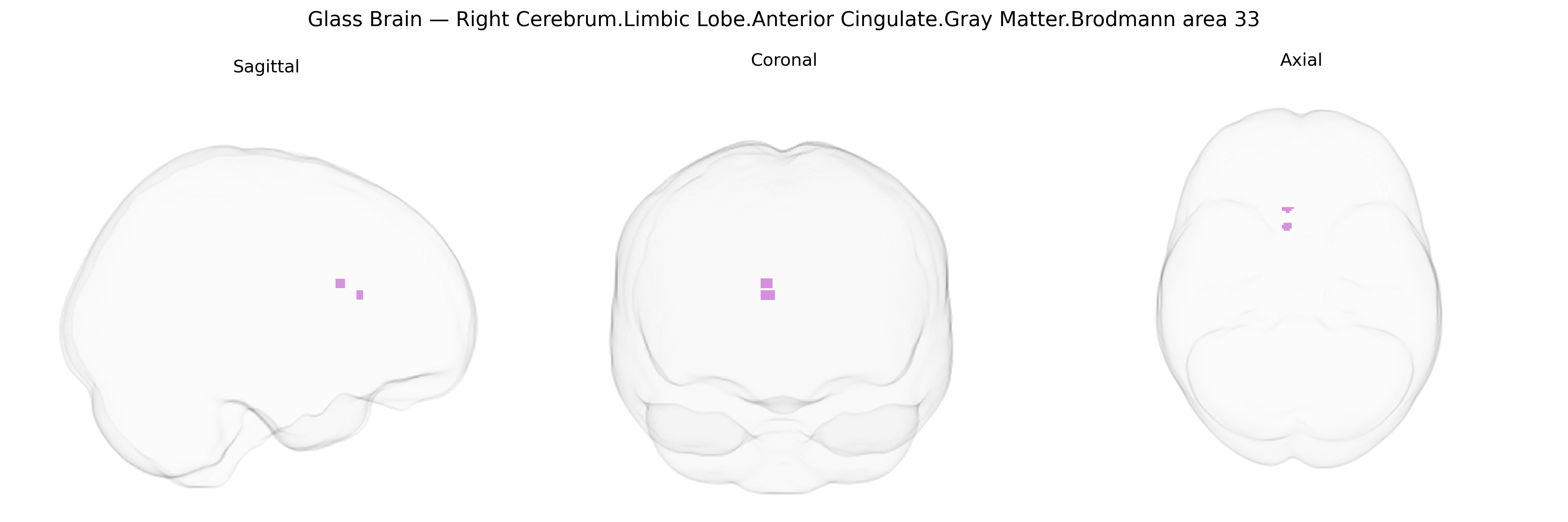 Triplanar Ghost Brain