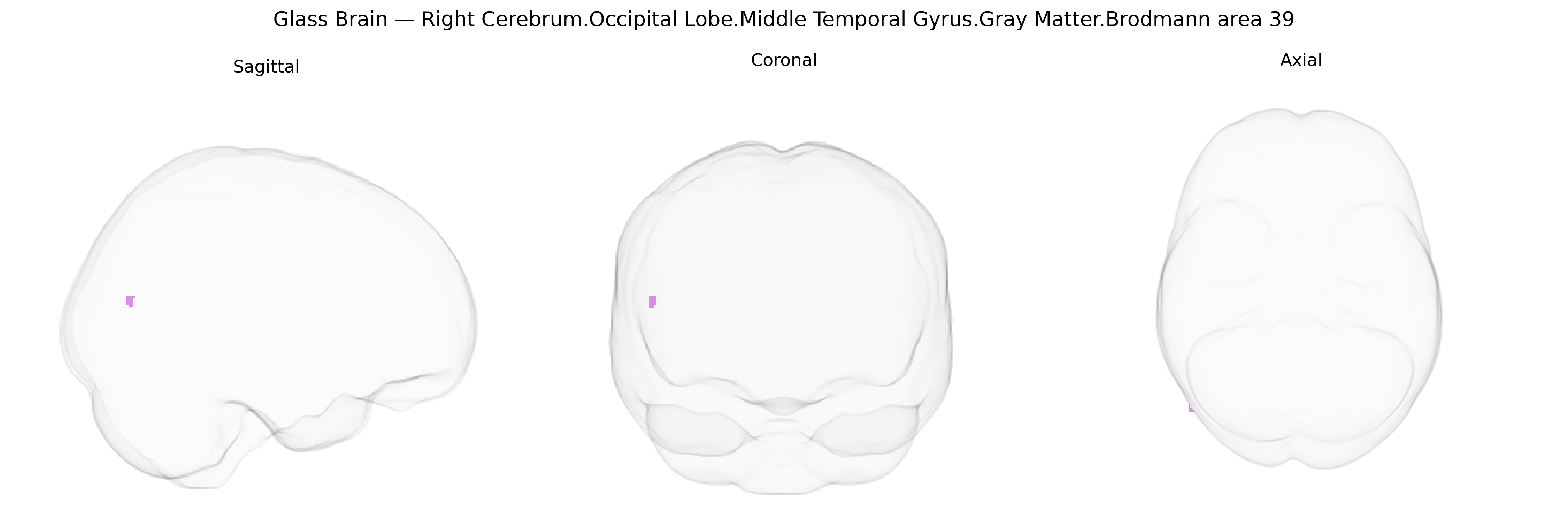 Triplanar Ghost Brain