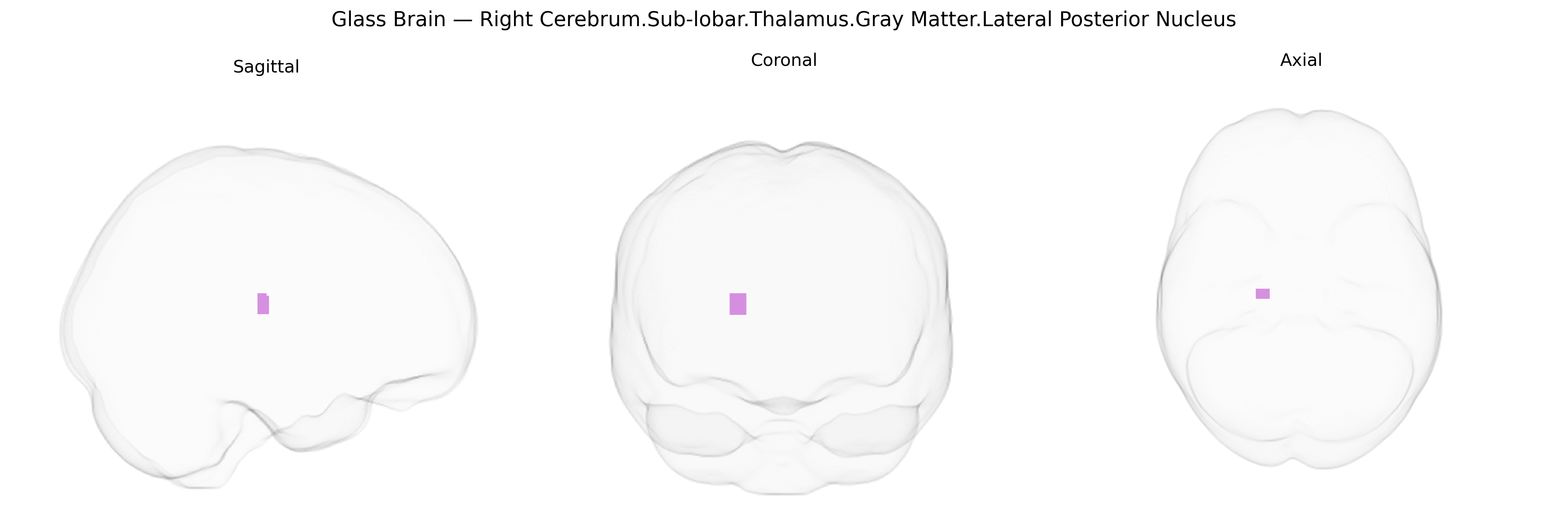 Triplanar Ghost Brain