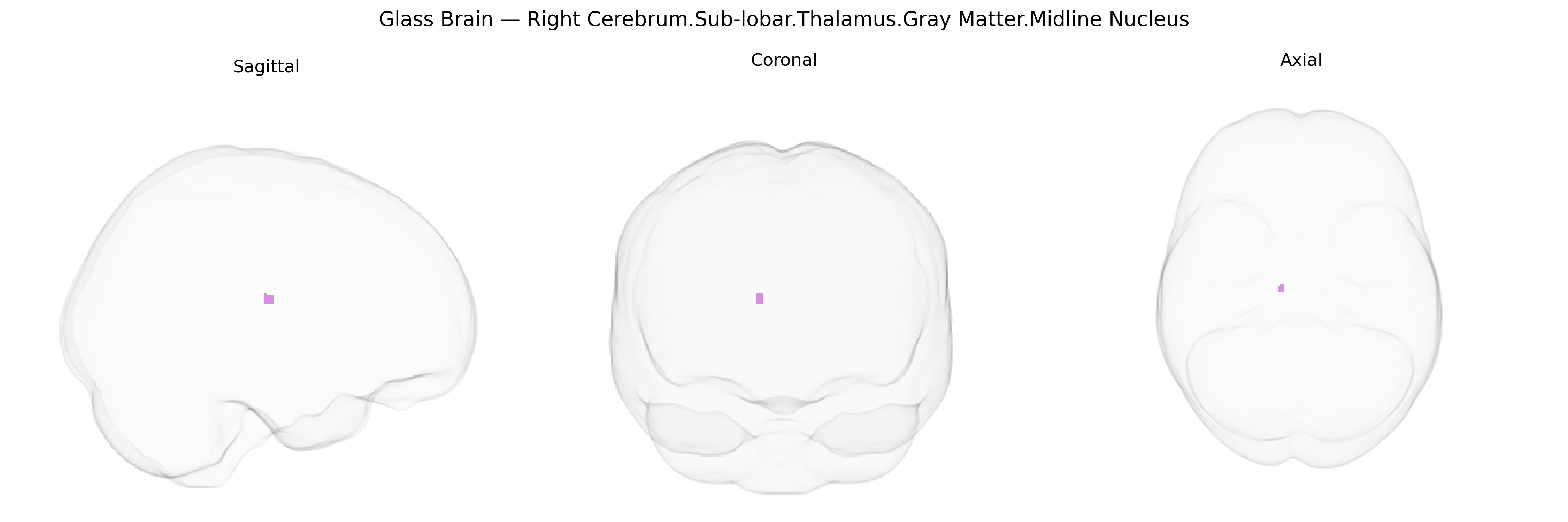 Triplanar Ghost Brain
