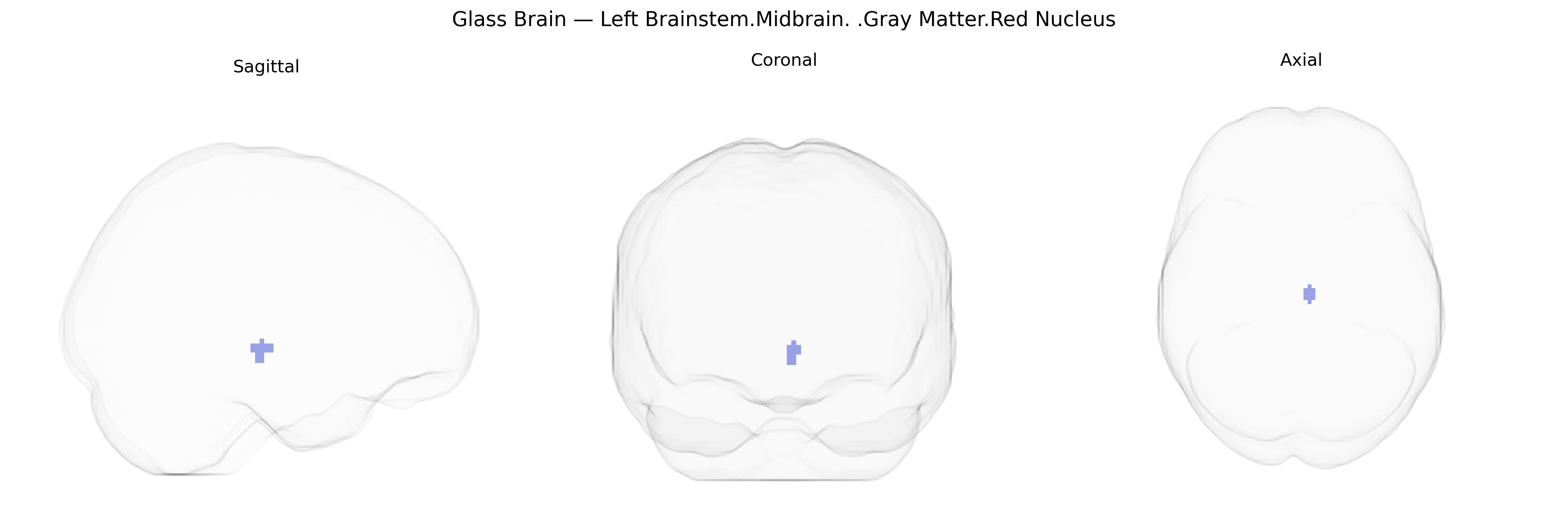 Triplanar Ghost Brain
