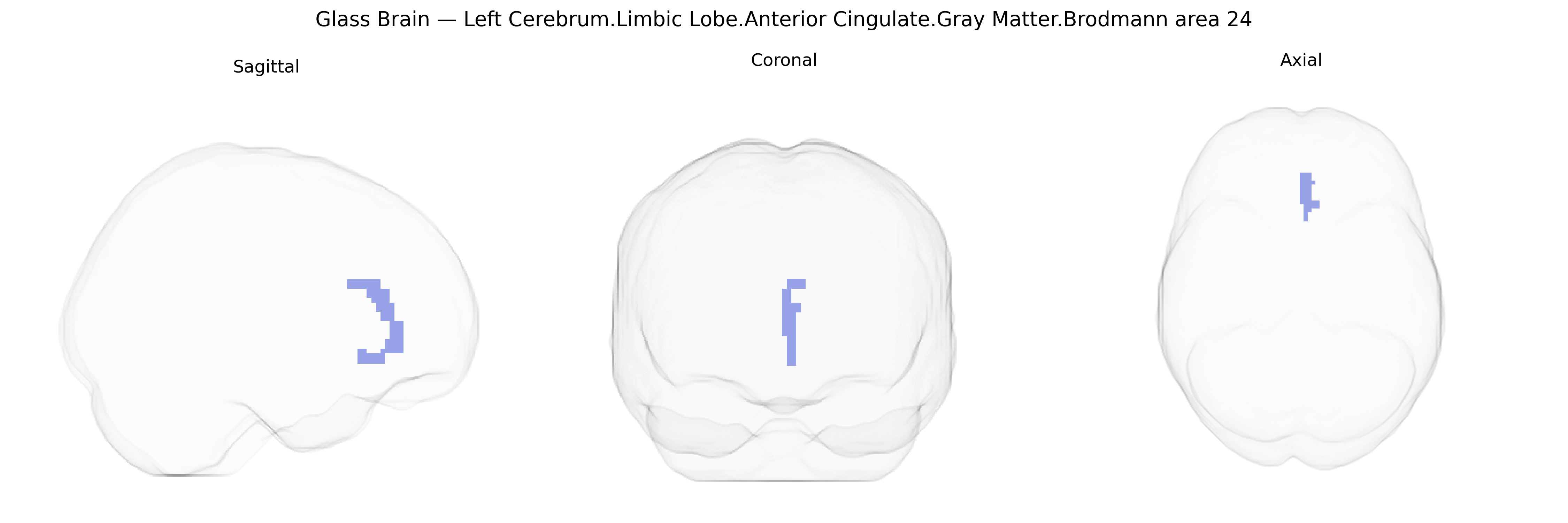 Triplanar Ghost Brain