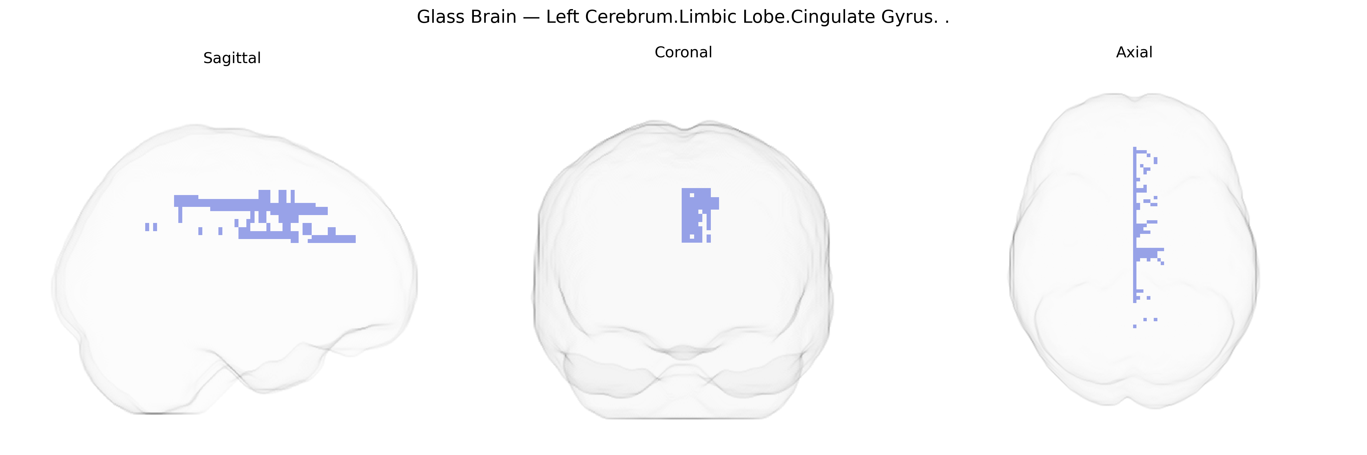 Triplanar Ghost Brain