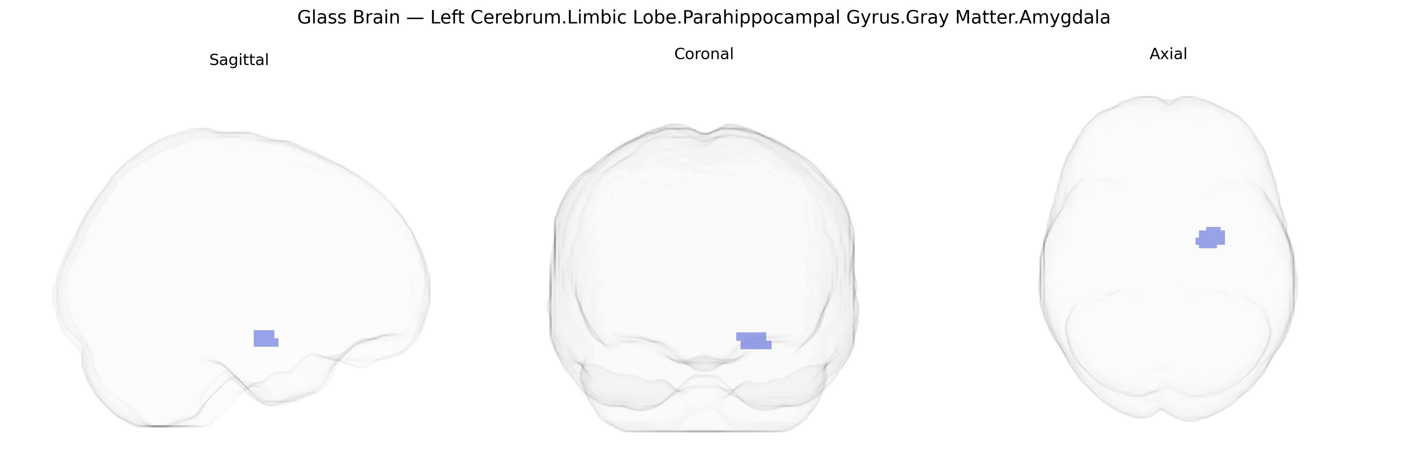 Triplanar Ghost Brain