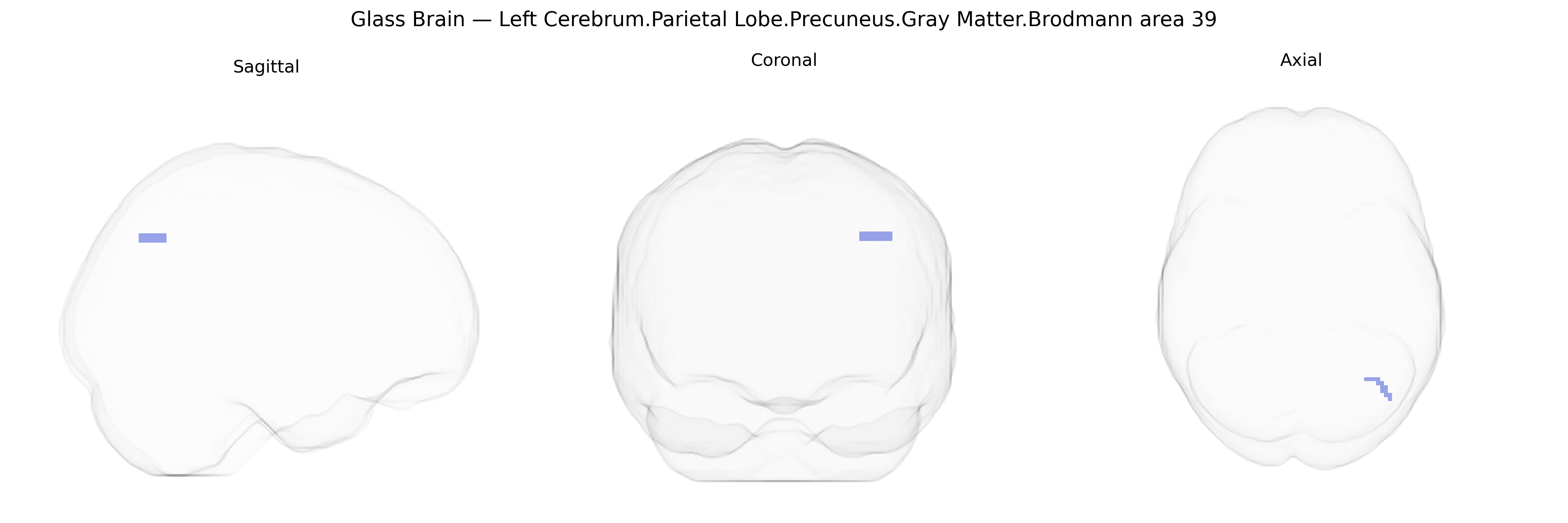 Triplanar Ghost Brain