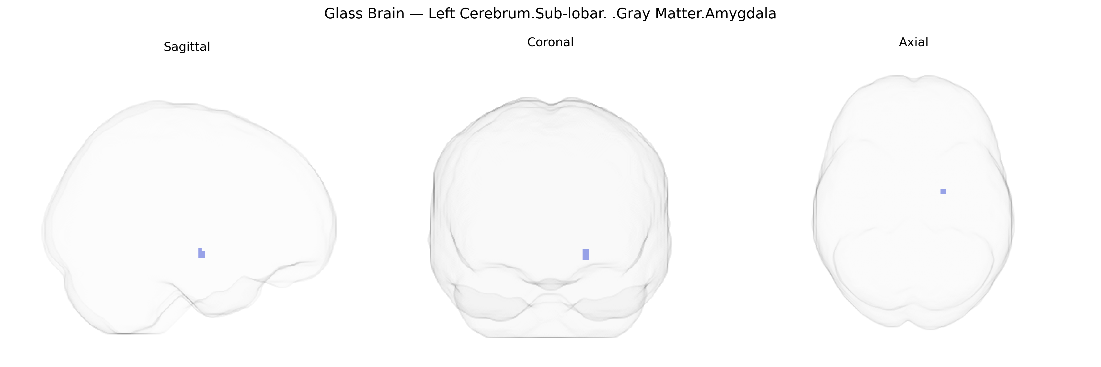 Triplanar Ghost Brain