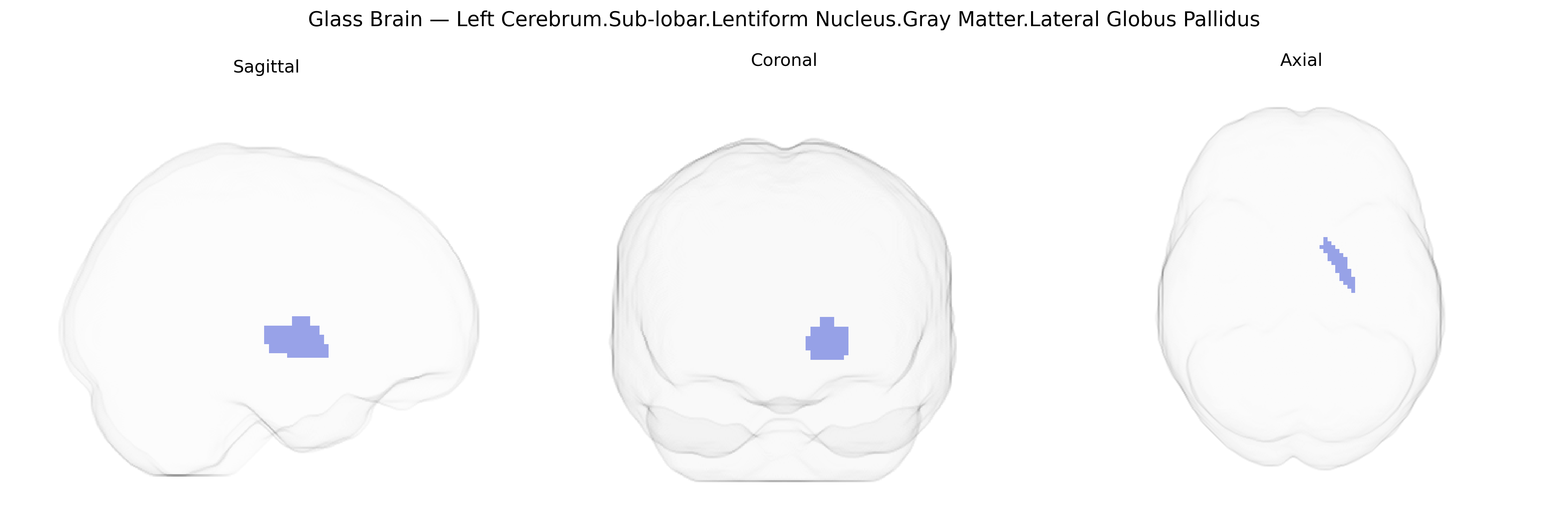 Triplanar Ghost Brain