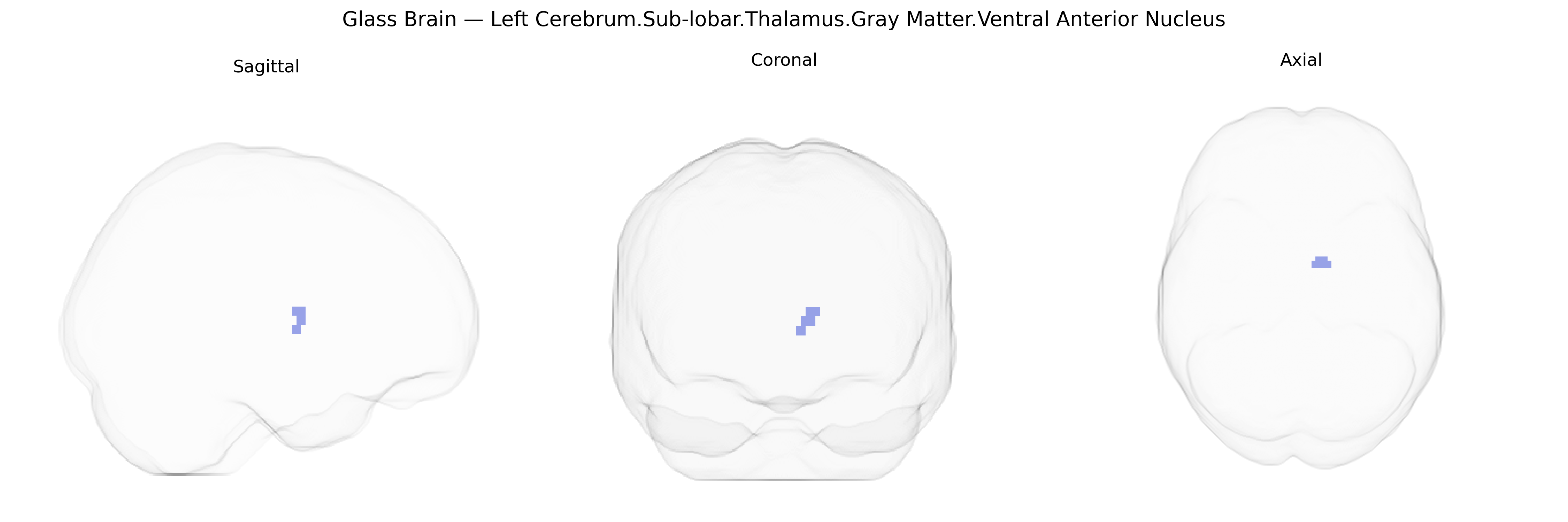 Triplanar Ghost Brain