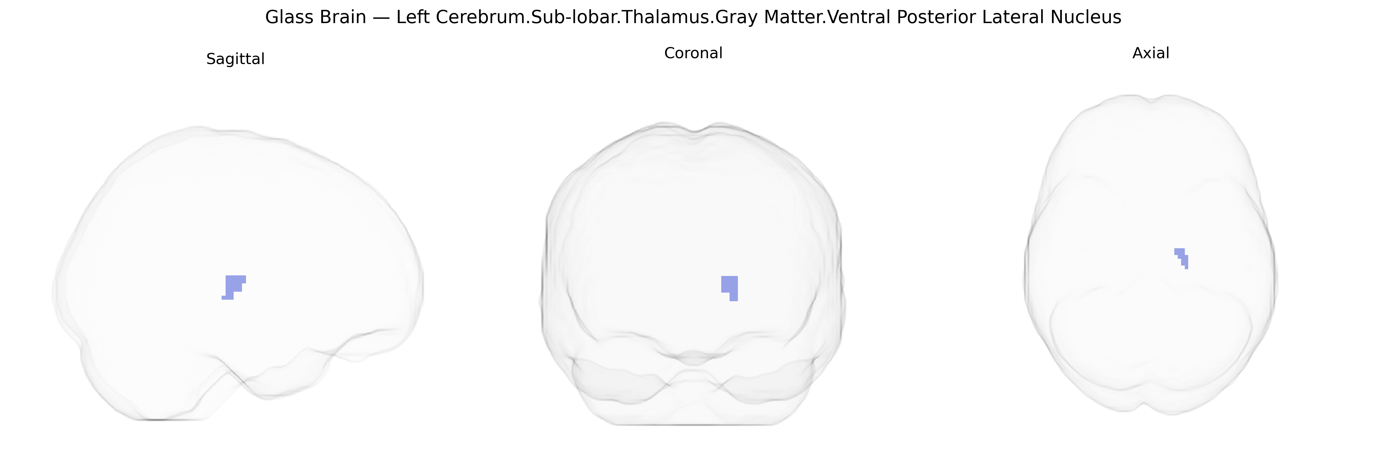 Triplanar Ghost Brain