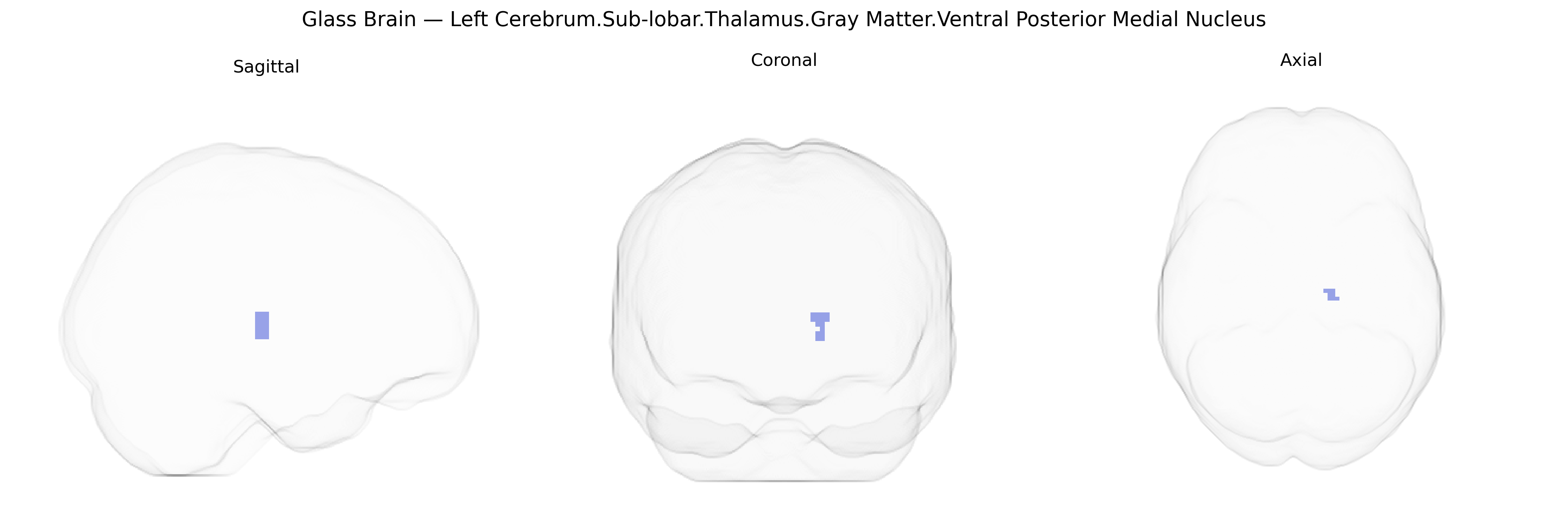 Triplanar Ghost Brain
