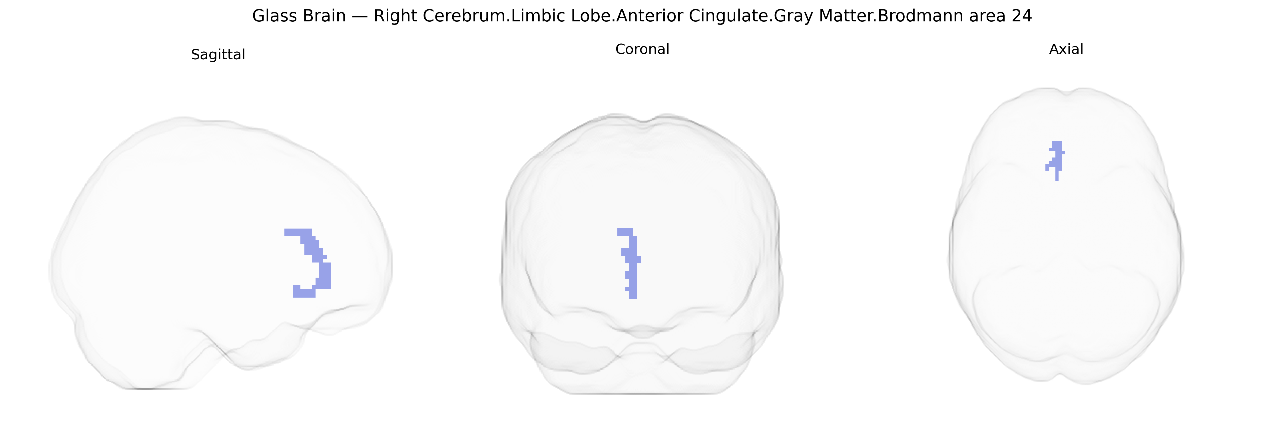 Triplanar Ghost Brain