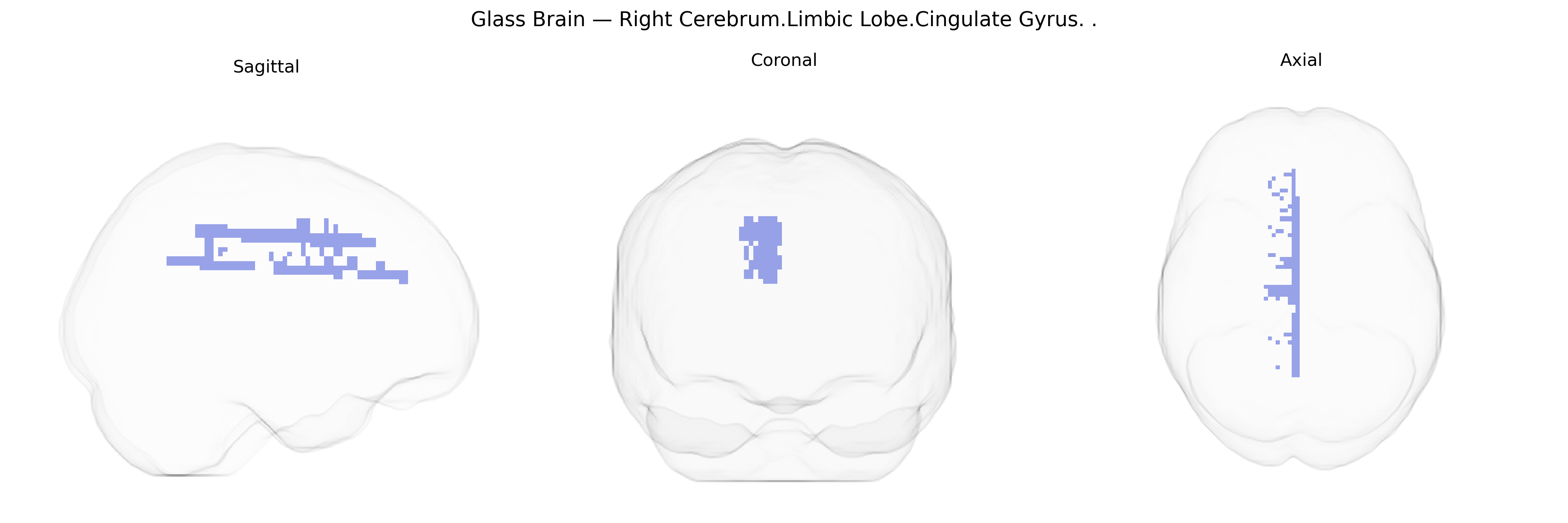 Triplanar Ghost Brain