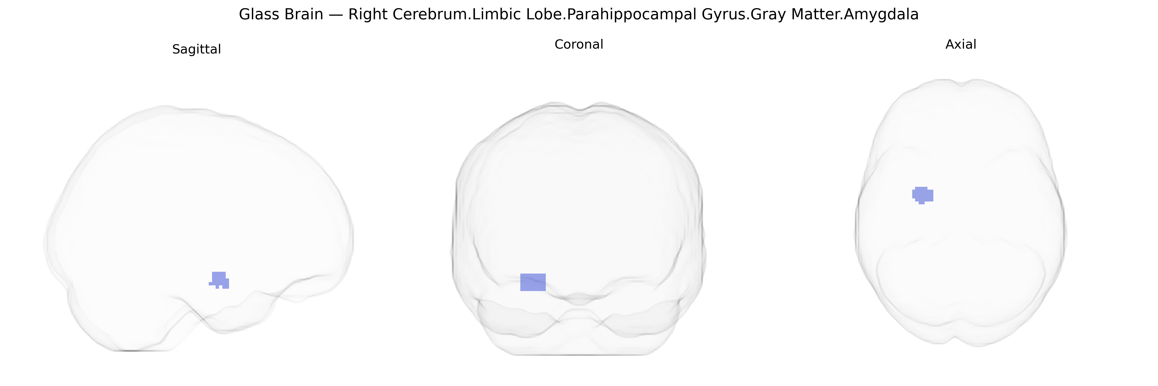Triplanar Ghost Brain