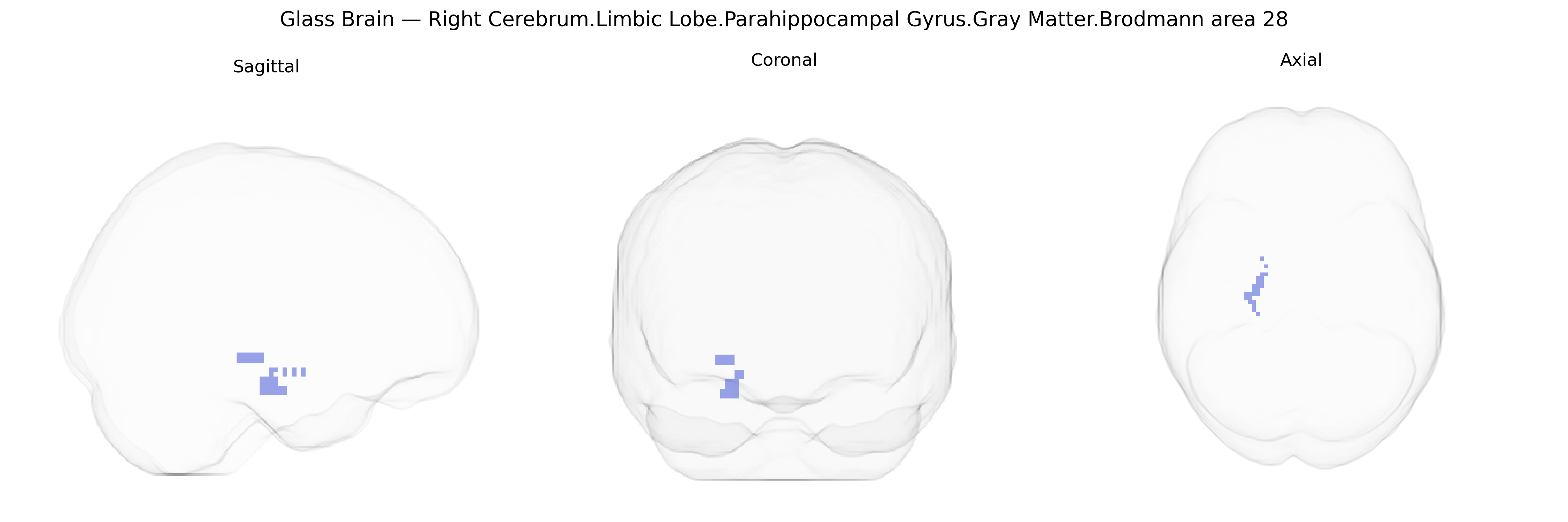 Triplanar Ghost Brain