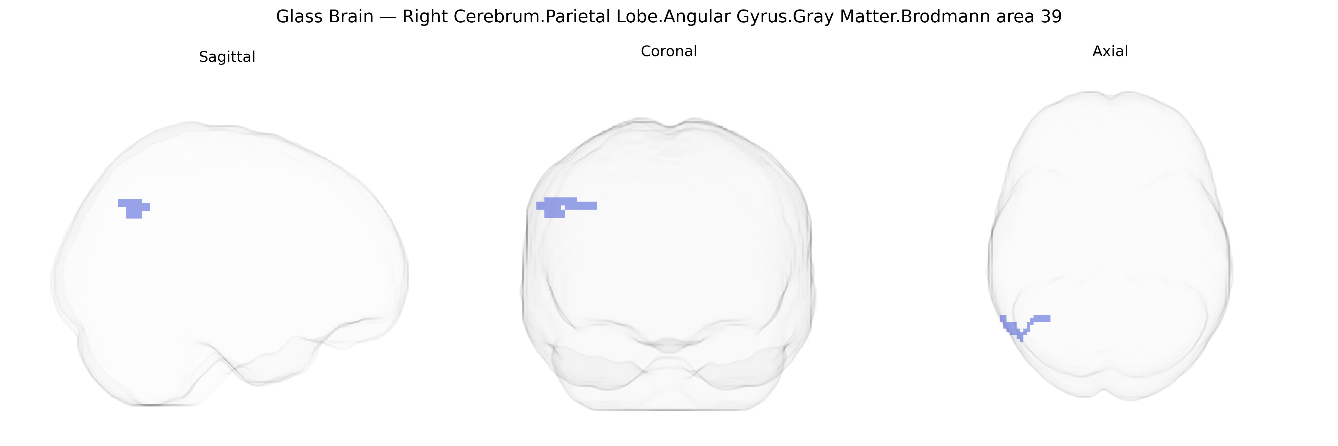 Triplanar Ghost Brain