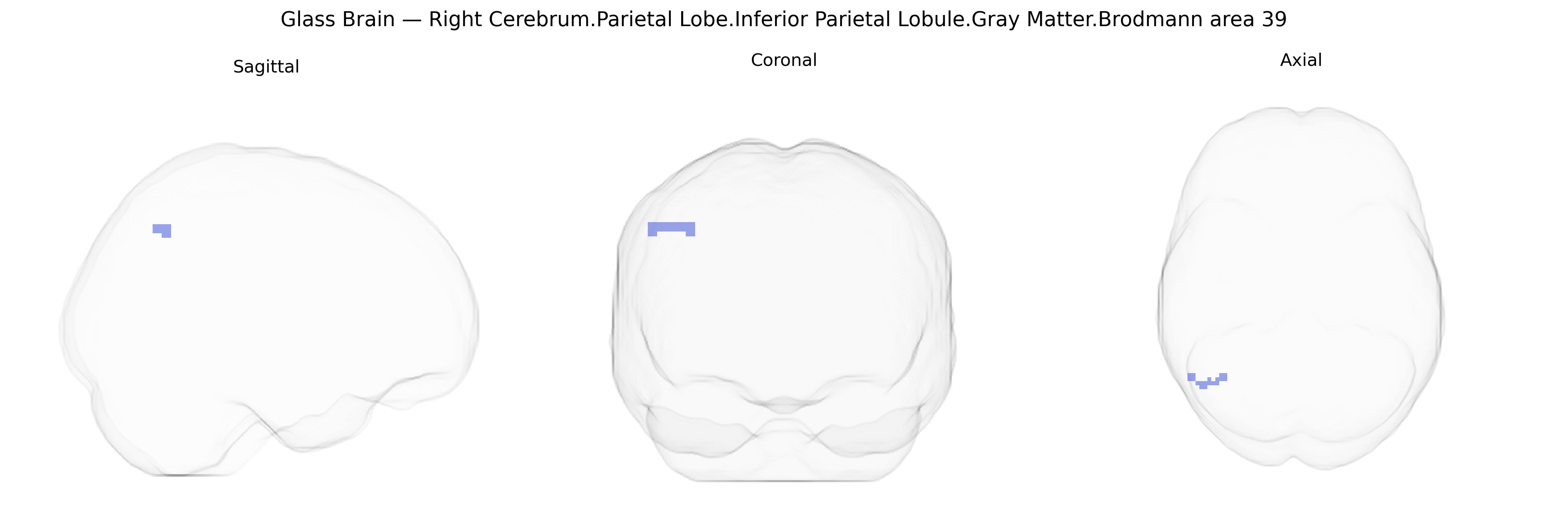 Triplanar Ghost Brain