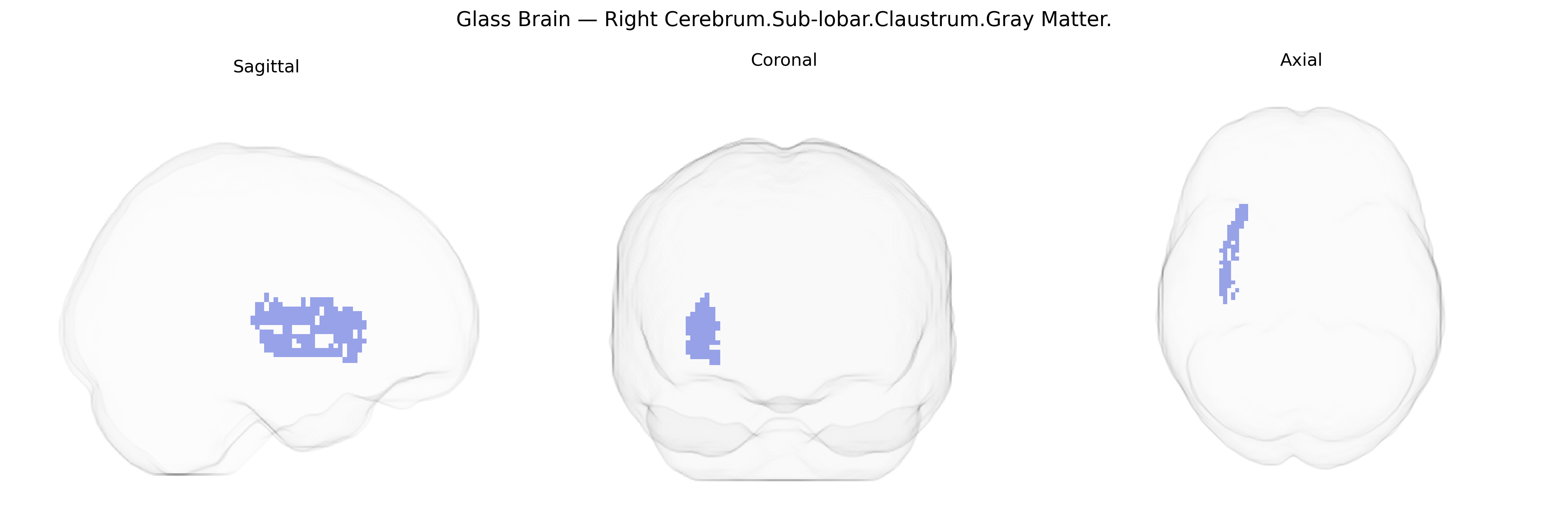 Triplanar Ghost Brain