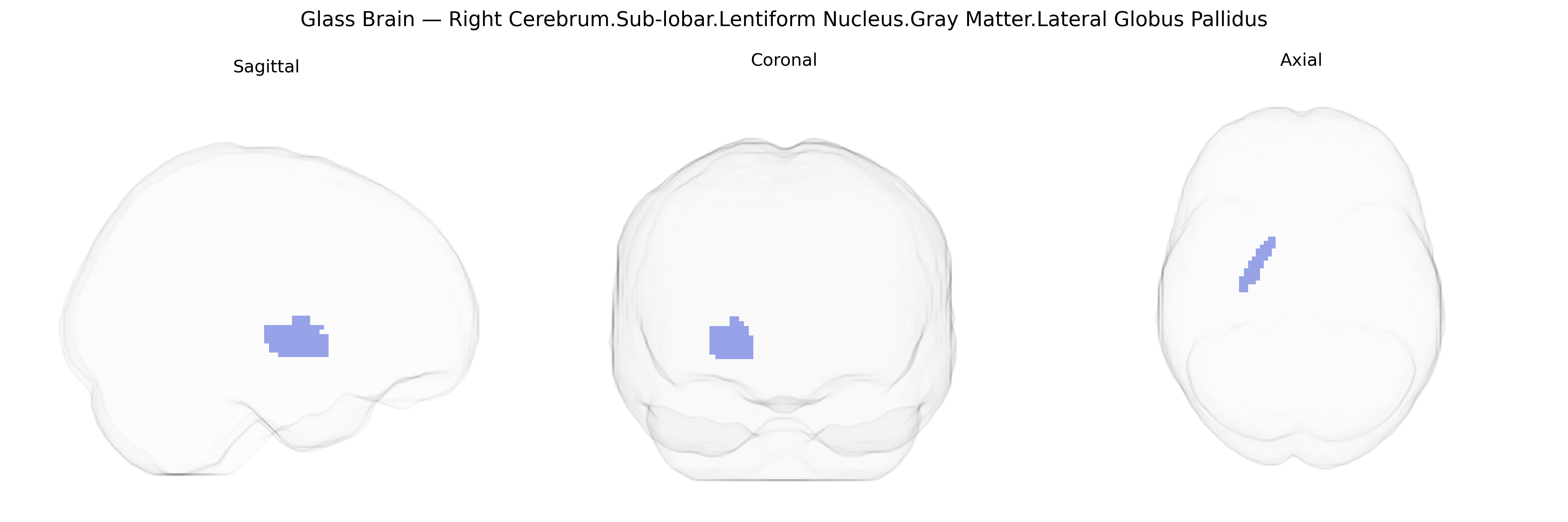 Triplanar Ghost Brain