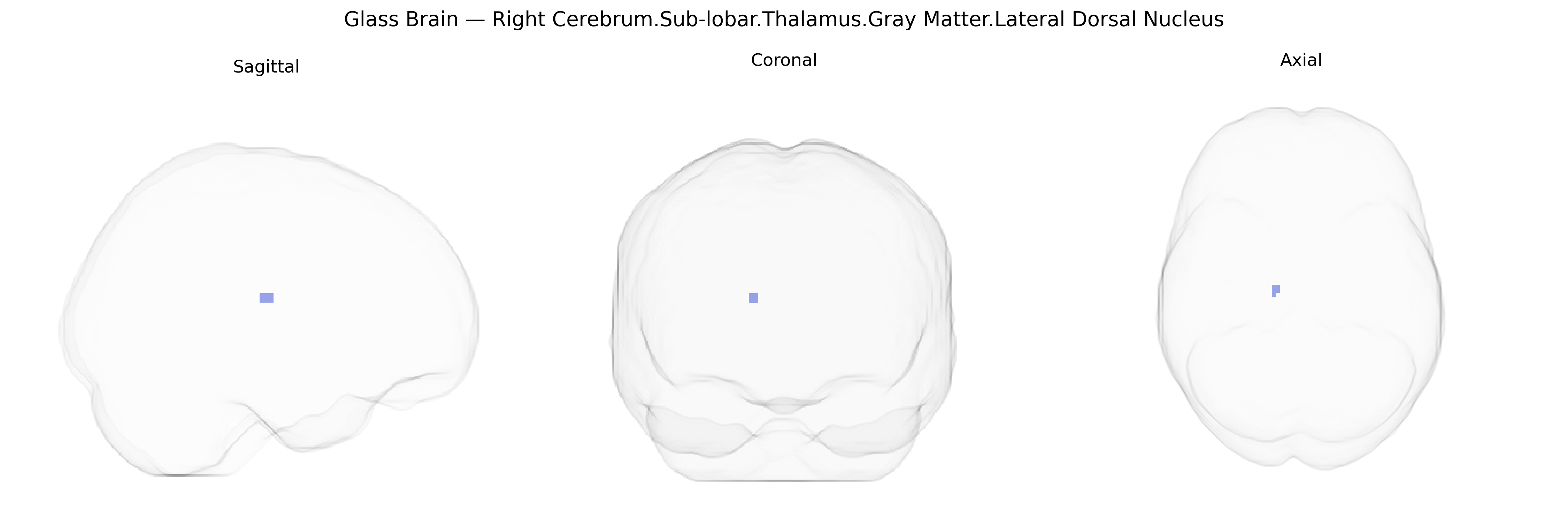 Triplanar Ghost Brain