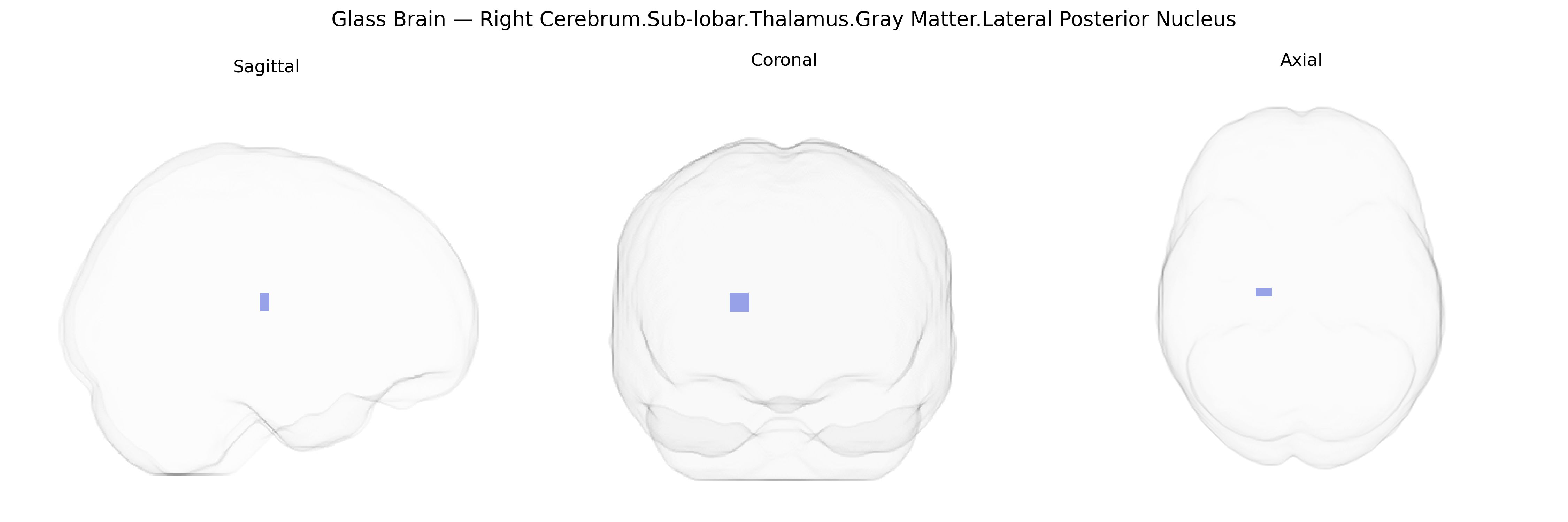 Triplanar Ghost Brain