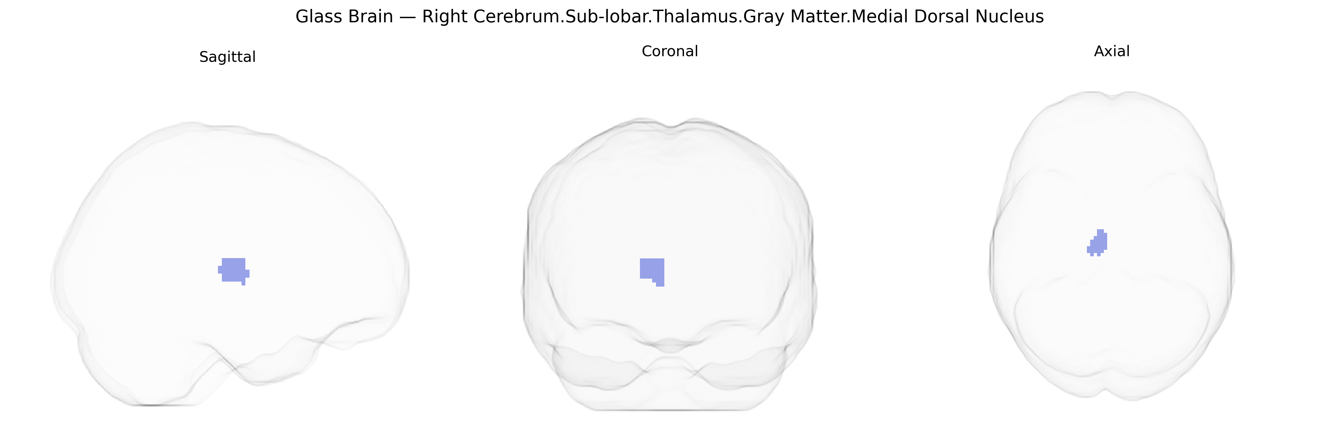 Triplanar Ghost Brain