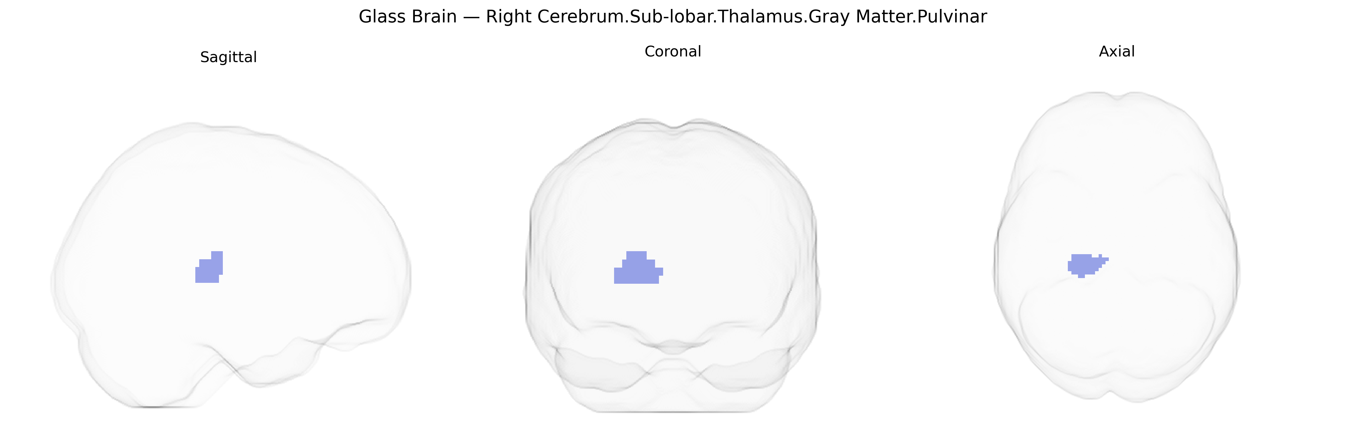 Triplanar Ghost Brain