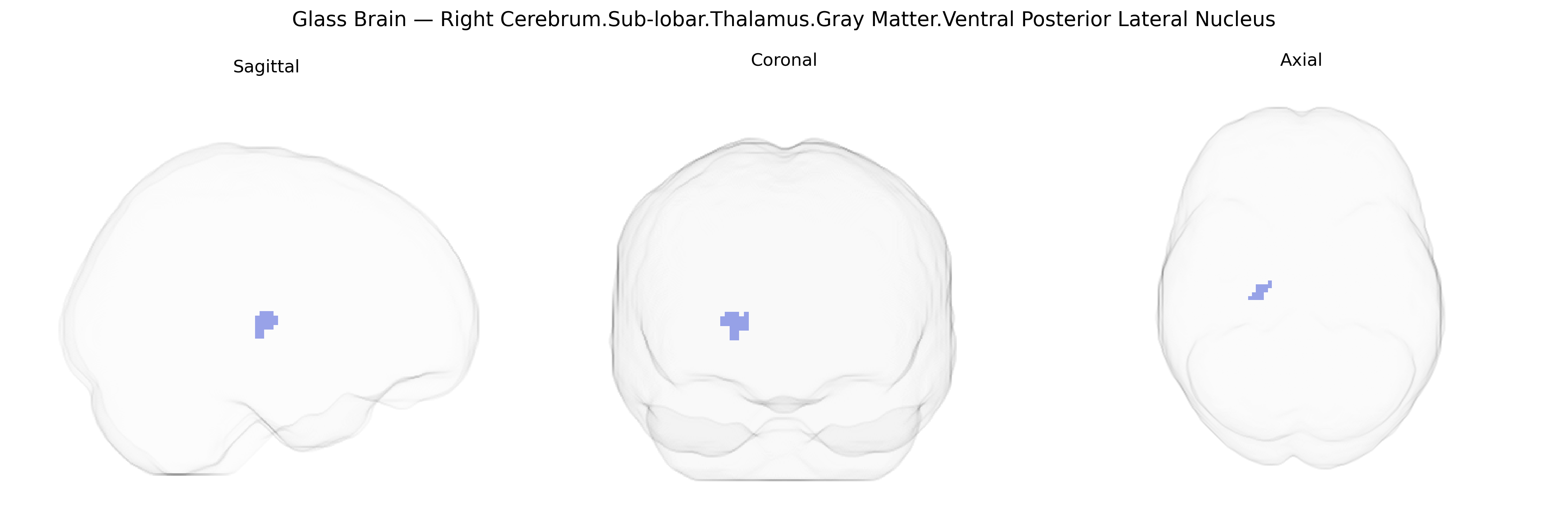 Triplanar Ghost Brain