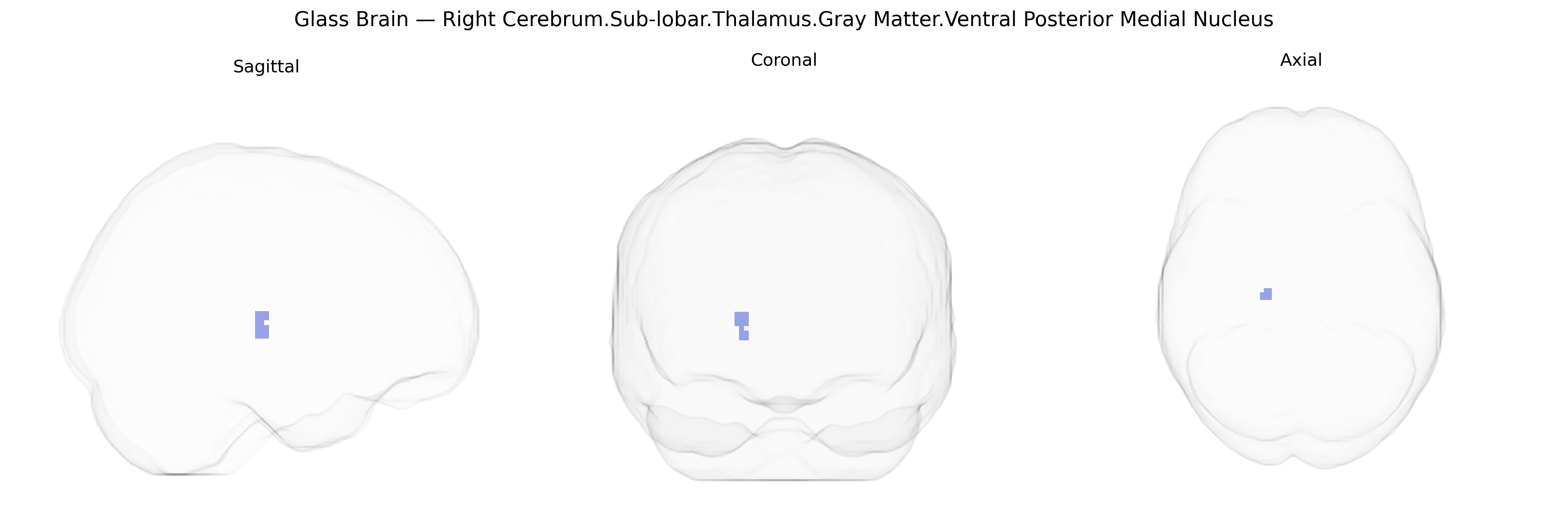 Triplanar Ghost Brain