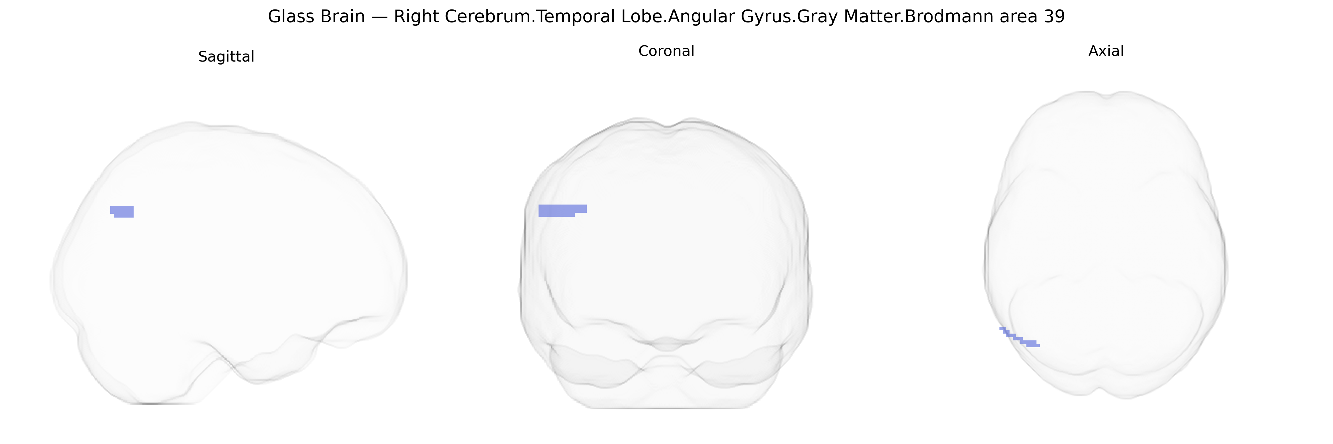 Triplanar Ghost Brain