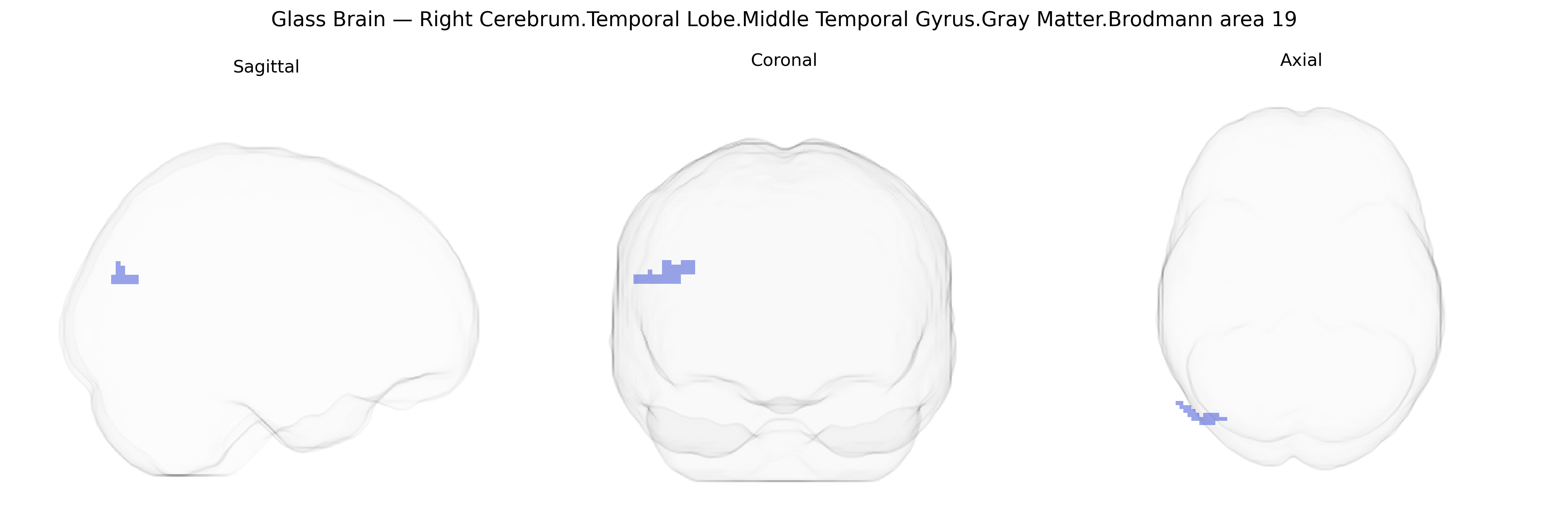 Triplanar Ghost Brain