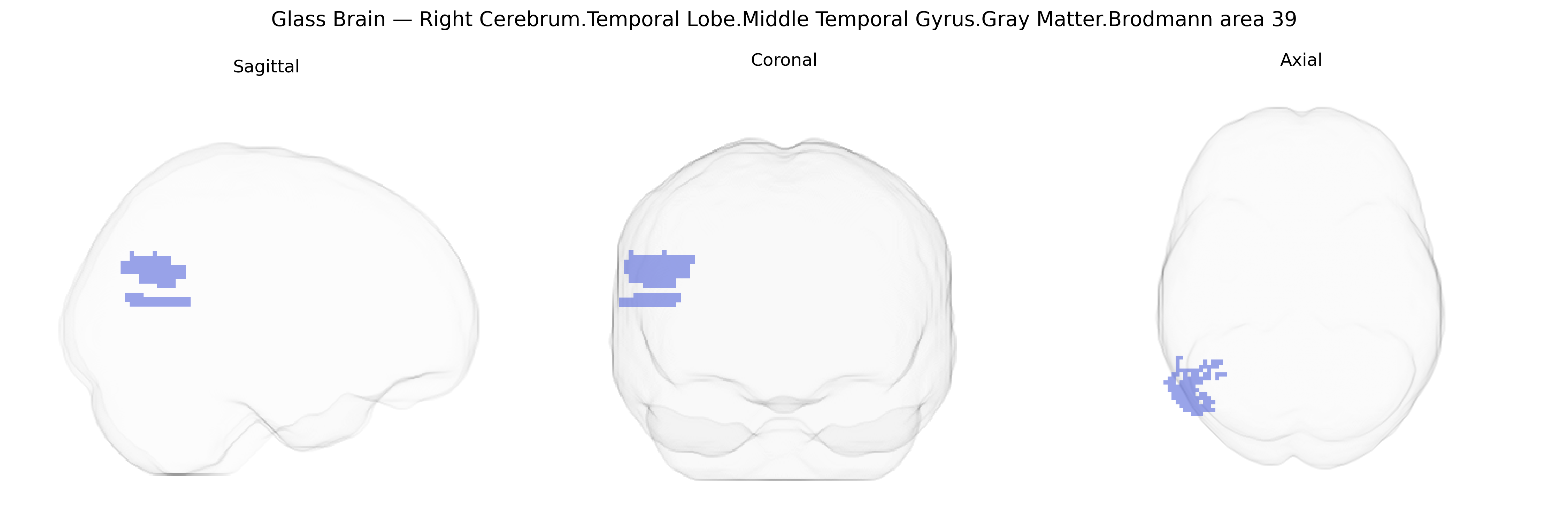 Triplanar Ghost Brain