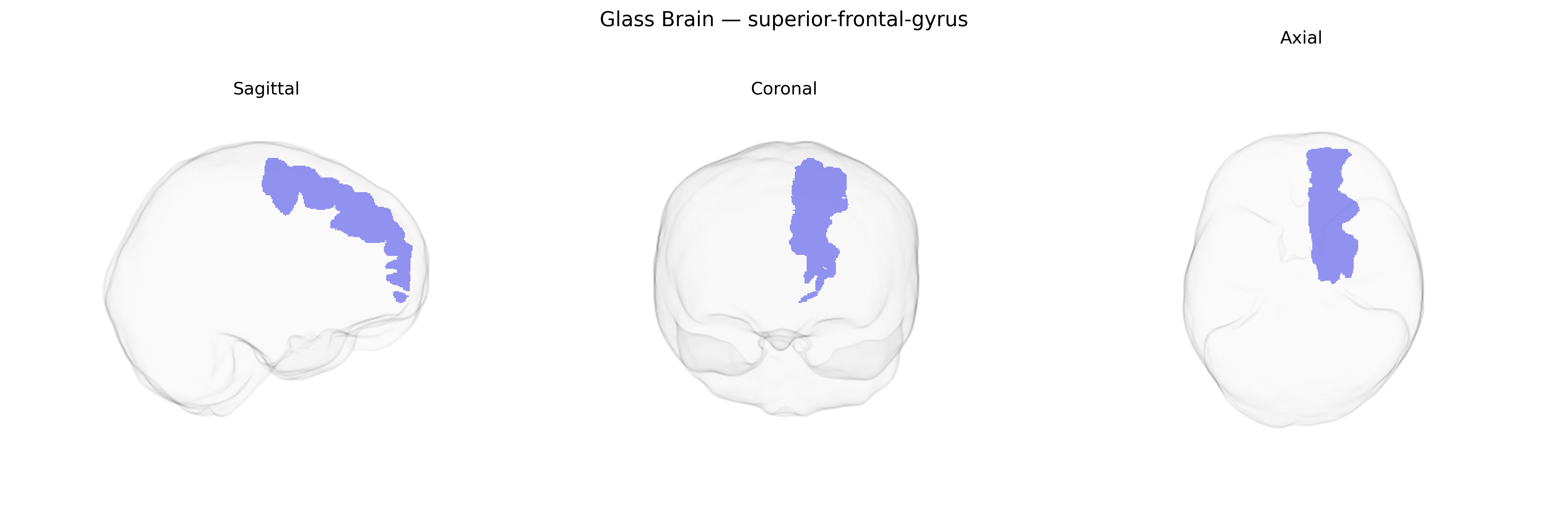Triplanar Ghost Brain